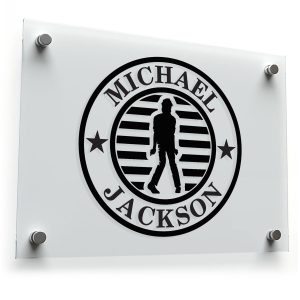 Michael Jackson Silhouette Sticker