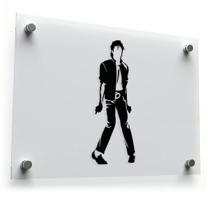 Michael Jackson Sticker - Moonwalk King