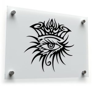 Mystic Eye and Crown Decal