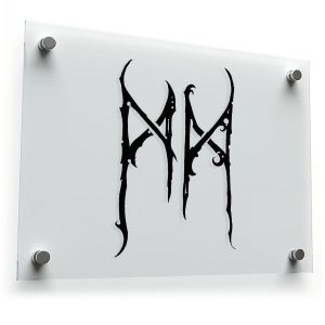 Mystical "M" Symbol Sticker