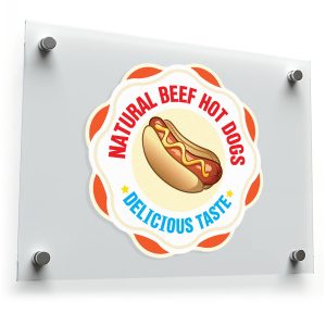 Natural Beef Hot Dog Sticker