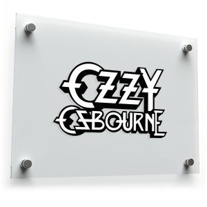 Ozzy Osbourne Logo Sticker