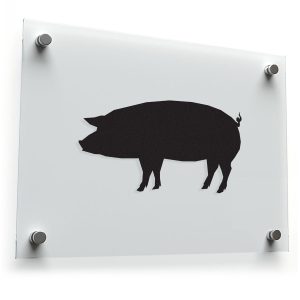Pig Decal - Farm Animal Silhouette