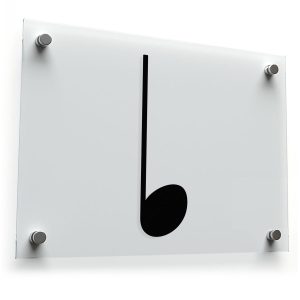 Quarter Note Music Symbol Decal