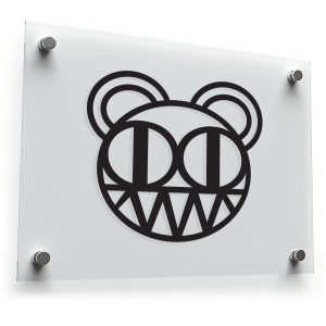 Radiohead Bear Logo Decal