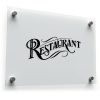 Restaurant Vinyl Sticker – Elegant Script 1