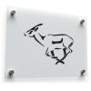 Running Gazelle Decal - Graceful African 1