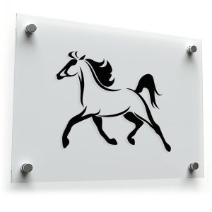 Running Horse Sticker - Dynamic Horse