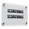 Scorpions Logo Sticker - Black and