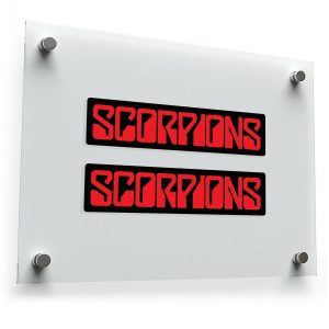 Scorpions Logo Sticker - Heavy Metal