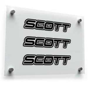Scott Logo Sticker Set
