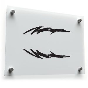 Scratch Mark Vinyl Decal