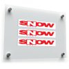 Snow Surf Decal - Winter Sports 1