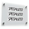 Specialized Bicycle Logo Sticker Set