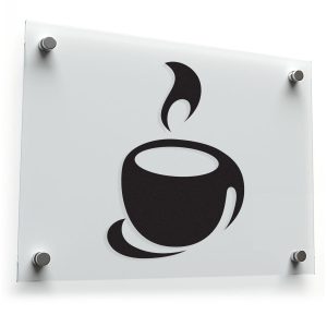 Steaming Coffee Cup Sticker