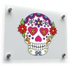 Sugar Skull Vinyl Sticker 1