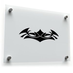 Tribal Crown Decal - Geometric Tattoo