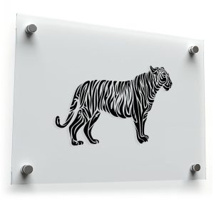 Tribal Tiger Design Sticker