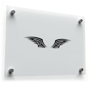 Tribal Wings Vinyl Sticker Set