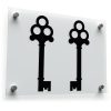 Vintage Key Decal Set