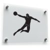 Water Polo Silhouette Vinyl Sticker 1