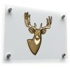 Whitetail Deer Head Decal 1