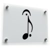 Whole Note Music Symbol Decal