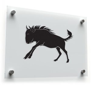 Wild Wildebeest Sticker