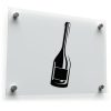 Wine Bottle Sticker - Elegant Wine 1