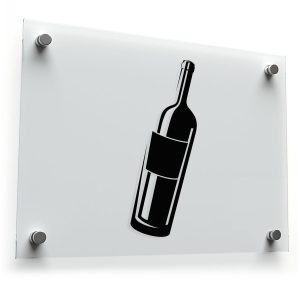 Wine Bottle Vinyl Decal
