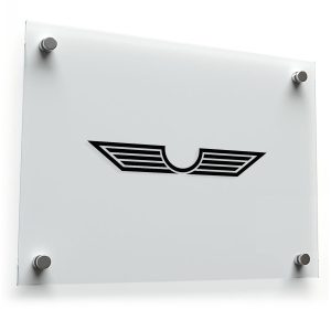 Winged Logo Sticker