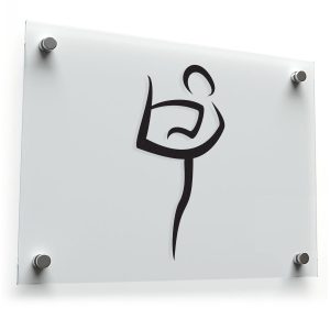 Yoga Pose Decal - Abstract Yoga