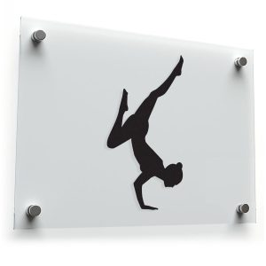 Yoga Pose Decal - Handstand Sticker