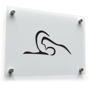 Yoga Silhouette Sticker