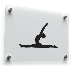 Yoga Pose Decal - Split Flexibility