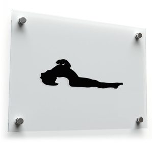 Yoga Pose Sticker - Matsyasana (Fish