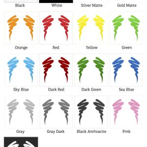 Alternative view of Abstract Eye Makeup Sticker