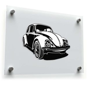 Classic Beetle Car Sticker