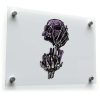 Gothic Skull and Skeleton Hands Sticker