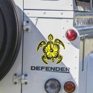 Alternative view of Hawaiian Tribal Turtle Sticker