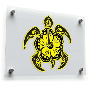 Hawaiian Tribal Turtle Sticker
