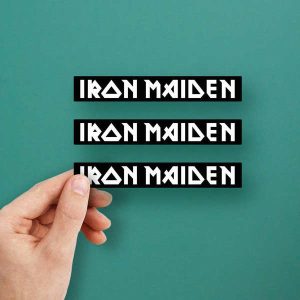 Alternative view of Iron Maiden Logo Sticker