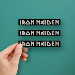 Alternative view of Iron Maiden Logo Sticker Set