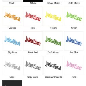 Alternative view of Judas Priest Logo Sticker