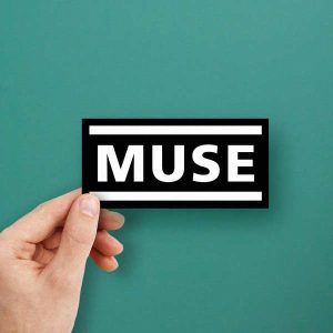 Alternative view of Muse Logo Sticker - Band Decal