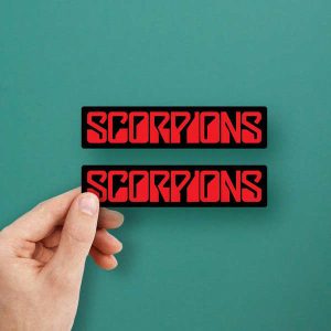 Alternative view of Scorpions Logo Sticker - Heavy Metal