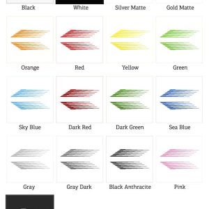 Alternative view of Speed Lines Decal - Racing Stripe