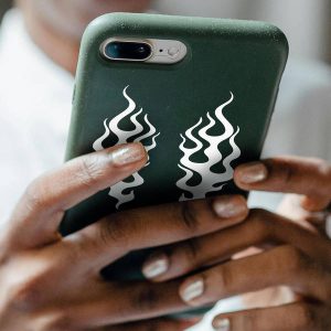 Alternative view of Swirling Flame Sticker Set