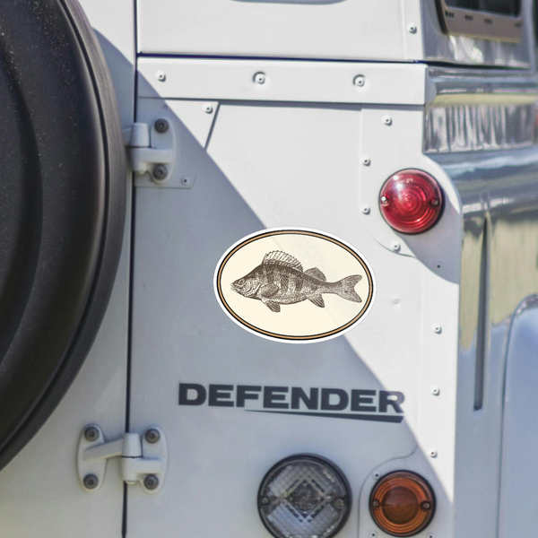 Vintage Fish Illustration Sticker 11 Vintage Fish Illustration Sticker - Image 9