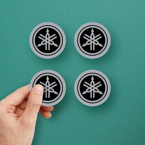 Alternative view of Yamaha Logo Decals - Motorcycle Brand